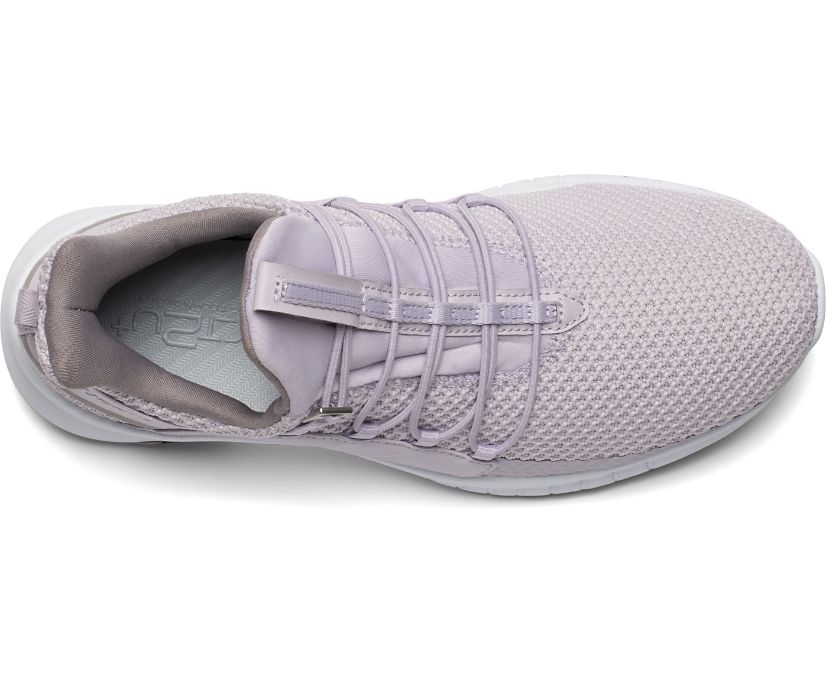 Saucony Stretch & Go Glide Women's Walking Shoes Lavender | Canada 255XYUF